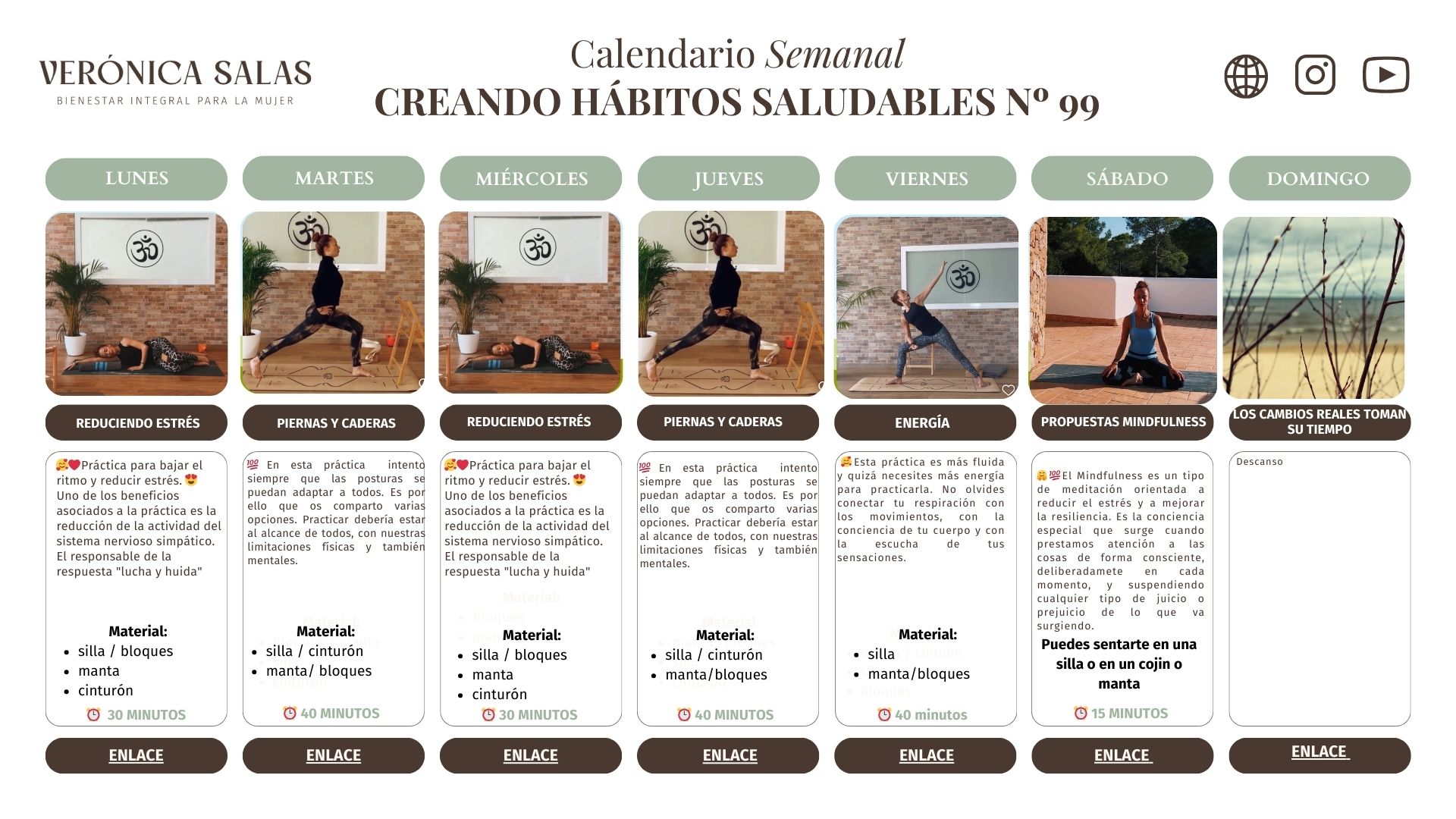 Calendario de practicas